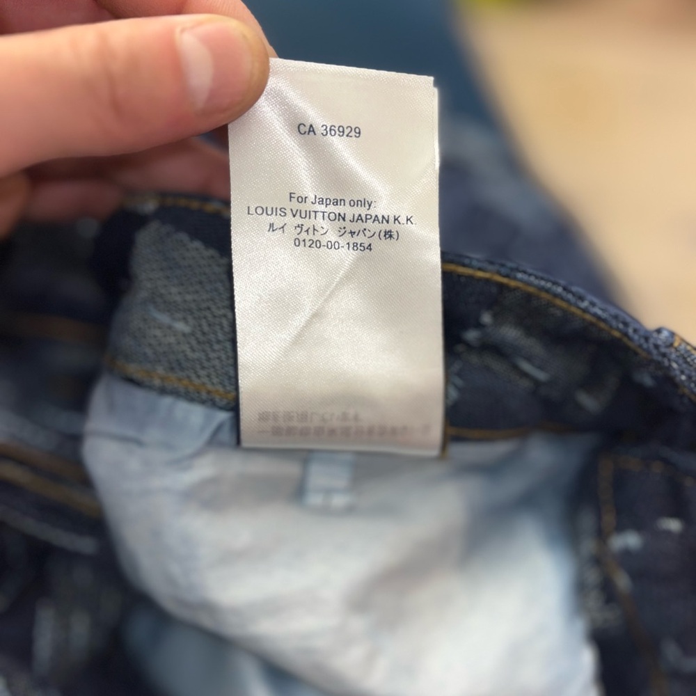 Louis Vuitton Navy Patchwork Jacket NWT - image 5